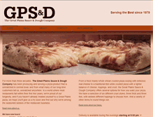Tablet Screenshot of greatplainspizza.com